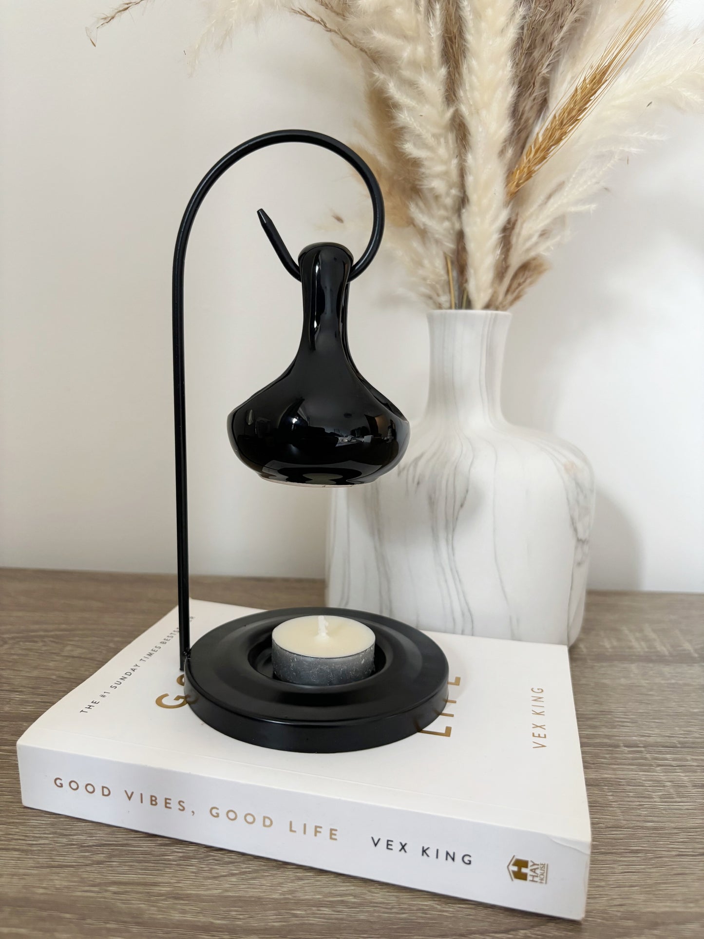 Black Hanging Wax Melt Burner